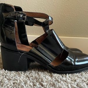 Jeffrey Campbell Mary Jane style mini heels